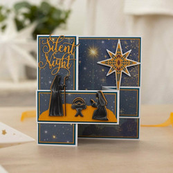 Crafter's Companion O' Holy Night stanssi Nativity
