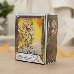 Crafter's Companion O' Holy Night stanssi Let us Adore Him