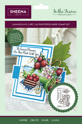 Crafter's Companion In The Frame, Timeless Leaves leimasin Summer Days