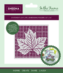 Crafter's Companion In The Frame, Timeless Leaves kohokansio Statement Leaf