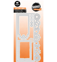 Studio Light stanssi Grunge Collection, Slimline + Tags