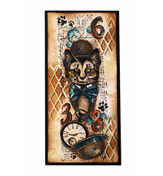 Studio Light leimasin Grunge Collection, Cat Gentleman