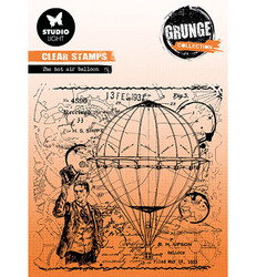 Studio Light leimasin Grunge Collection, The Hot Air Balloon