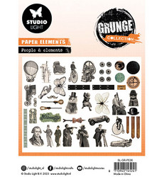 Studio Light Grunge Collection Paper Elements -leikekuvat People & Elements