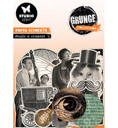Studio Light Grunge Collection Paper Elements -leikekuvat People & Elements