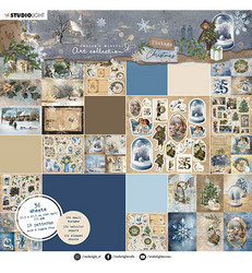 Studio Light paperipakkaus Jenine's Vintage Christmas, Designs & Elements