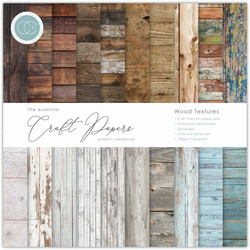 Craft Consortium Wood Textures -paperipakkaus, 8