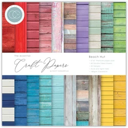 Craft Consortium Beach Hut -paperipakkaus, 6