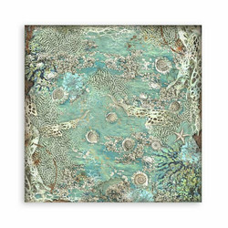 Stamperia Fabric Sheets -kangaspalat Songs of the Seas