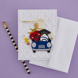 Spellbinders stanssi Gnome Drive, Graduation
