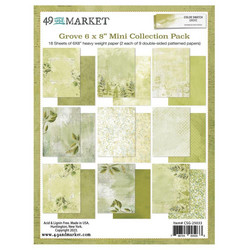 49 and Market Mini Collection paperipakkaus Color Swatch, Grove, 6
