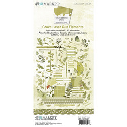 49 and Market Laser Cut Outs -leikekuvat, Color Swatch: Grove
