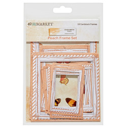49 and Market leikekuvat Color Swatch: Peach Frame Set