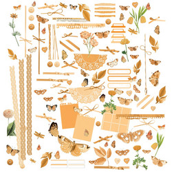 49 and Market Laser Cut Outs -leikekuvat, Color Swatch: Peach