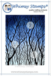 Whimsy Stamps Tree Silhouette -leimasin