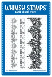 Whimsy Stamps Exquisite Lace -leimasin