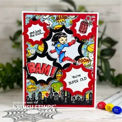 Whimsy Stamps Nested Webs -stanssi