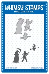 Whimsy Stamps Roaming Monsters -stanssi