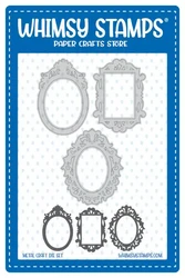 Whimsy Stamps Forever Cameo Frames -stanssi