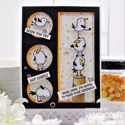 Whimsy Stamps Gullibles -leimasin