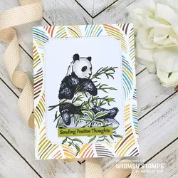 Whimsy Stamps Panda -leimasin