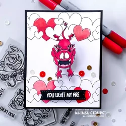 Whimsy Stamps Little Devils -leimasin
