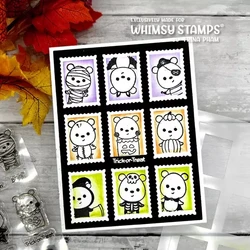Whimsy Stamps Postage Window Shadows -sapluuna