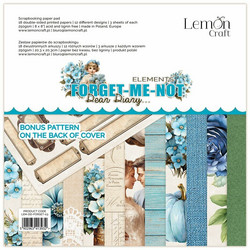 LemonCraft paperipakkaus Forget-Me-Not Elements & Basics, 8