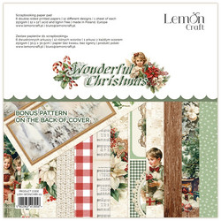 LemonCraft paperipakkaus Wonderful Christmas, 12