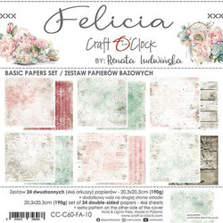 Craft O'clock paperipakkaus Felicia, Basic, 8