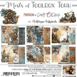 Craft O'clock paperipakkaus Mists of Toolbox Town, 6