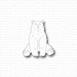 Gummiapan stanssi Sitting Bear