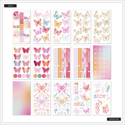 Mambi Happy Planner Value Pack -tarrapakkaus Butterfly