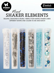 Studio Light Mixed Shaker Elements -shakerkoristeet  Ice Crystals