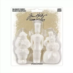 Tim Holtz Idea-Ology -koristeet Salvaged Figures, Large
