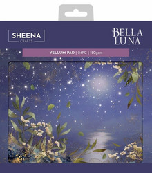 Crafter's Companion Bella Luna Vellum -paperipakkaus, 8