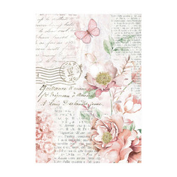 Stamperia riisipaperit Roseland, Backgrounds, A6