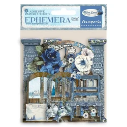 Stamperia leikekuvat Blue Land Ephemera