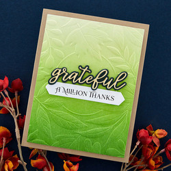 Spellbinders 3D kohokuviointikansio Autumn Serenade