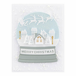 Spellbinders Simon Hurley stanssi Simon's Snow Globe