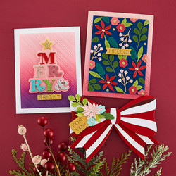 Spellbinders stanssi Petite Blooms and Sentiments