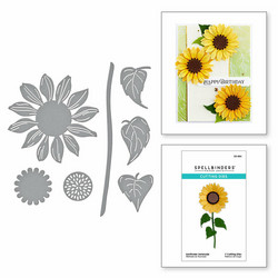 Spellbinders stanssi Sunflower Serenade
