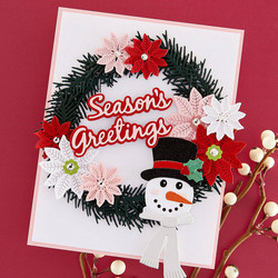 Spellbinders stanssi Christmas Wreath Add-Ons