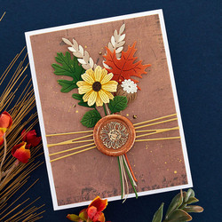 Spellbinders stanssi Autumn Sealed Sprigs