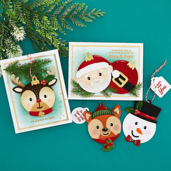 Spellbinders stanssi Festive Ornaments