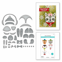 Spellbinders stanssi Whimsical Winter Critters