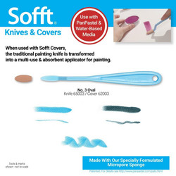 PanPastel Sofft Knife -työkalu