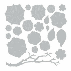 Sizzix Thinlits stanssi Small Tattered Floral