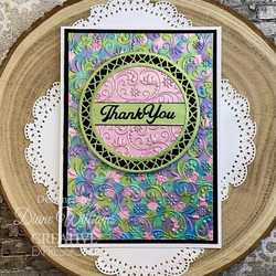 Creative Expressions 3D kohokuviointikansio Botanical Swirls