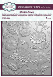 Creative Expressions 3D kohokuviointikansio Bold Blooms